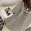 OFTBUY2024 Real Wool Rabbit Fur Women Coat Natural Leather Mulberry Silk Jackets X-long Warm Thick Turn-down Collar Overwears