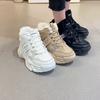 High-top Shoes Women's Cotton Shoes Versatile Dad Sports and Leisure Women's Shoes Velvet