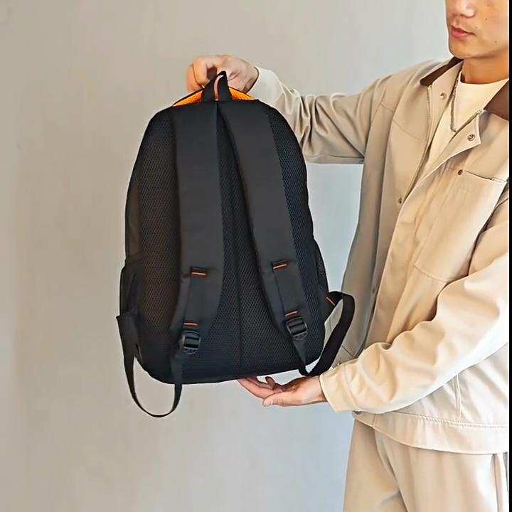 Unisex Rucksack, Trendiger Koreanischer Stil Rucksack mit Mehreren Fächern, Leicht Wasserdicht Großes Fassungsvermögen
