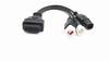 Motobike Kabel Yamaha 3PIN 4PIN Honda 6Pin Zu 16PIN Stecker auf Buchse Motorrad 3 in 1 OBD Stecker OBD 2 Diagnose Stecker Kabel