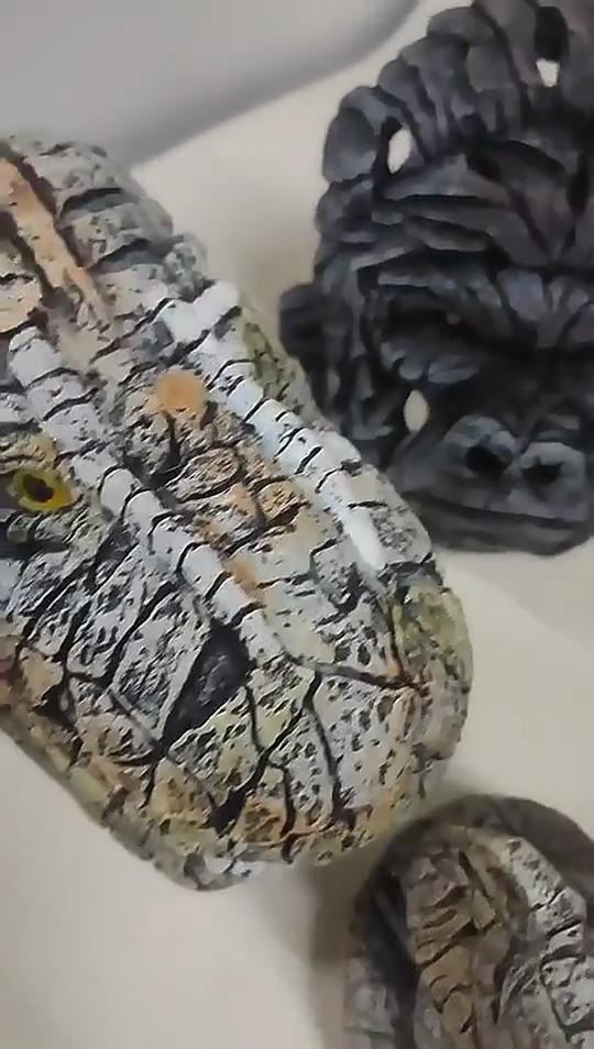 Nuove tendenze Stile nordico contemporaneo Scultura animale Decorazione per la casa Leone Tigre Busto di scene di confine Decorazione della stanza e parete