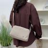Water-Repellent Multi-Compartment Bag Lightweight Small Square Bag Commuter Women's Shoulder Bag Solid Color Crossbody Bag