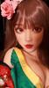 100cm Men's Sex Doll Japanese Style Anime With Skeleton Fox Big Breast Masturbation Cup Erotic Sex Toy