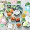 12Pcs  Pumpkin Silicone Cupcake Baking Cups Nonstick Pastry Muffin Molds