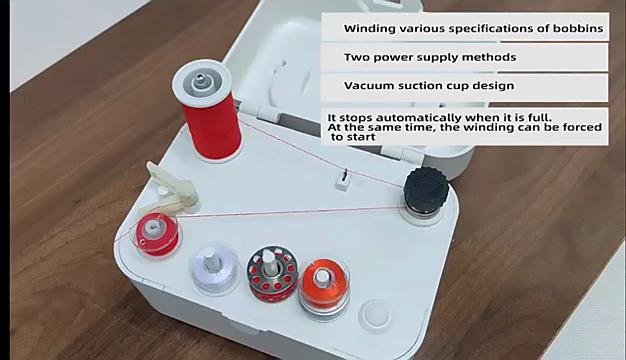 Enrouleur De Canette Automatique Pour Machine à Coudre - Bobineuse électrique Rapide, USB Ou Piles
