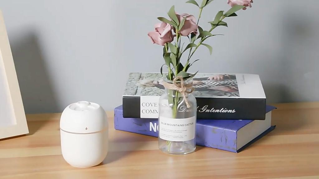 USB Mini Air Humidifier Aroma Essential Oil Diffuser For Home Car Ultrasonic Mute Mist Maker Diffuser with LED Color Lamp