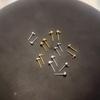 1Pair Copper Ball Belt Sling Needle For DIY Necklace Bracelet Jewelry Making Accessories Handmade Supplies