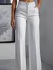 Women's High Waist Wide Leg Pants Tailored Flowy Trousers Casual Work Pants
