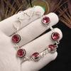 Pink Tourmaline Gemstone 925 Sterling Silver Jewelry Handcrafted Bracelet 7-9" RB-17-11