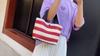 Yogodlns Summer Large Capacity Handbag for Women Beach Basket Straw Bag Handmade Woven Tote Bag Rattan Wicker Travel Shoulder Bag
