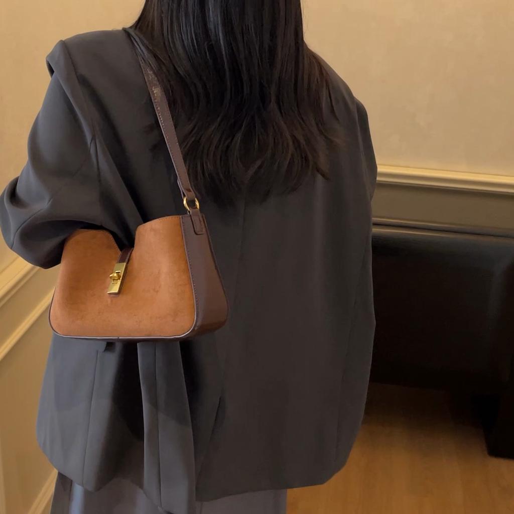 High Quality PU Leather Handbag Purse Women'S Bag Solid Color Shoulder Crossbody Bags Lady Messenger Small Tote For Women Girls Clutch Purse