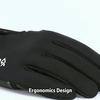 Winter Sports Gloves Touchscreen Compatible Waterproof -10°C Cold Resistant with SBR Double Layer Protection