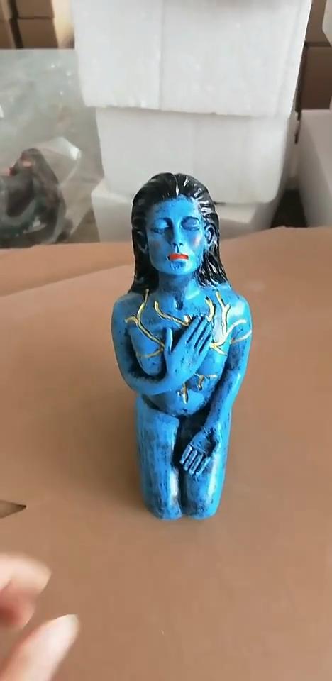 Self-Love Redemption Series Goddess Statue Resin Crafts Healing Goddess Statue Ornament Decoration