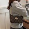 French Retro Underarm Bag for Women, New Model, Letter Print, Small Square Bag, Chain Shoulder Bag, Handbag