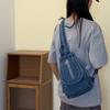 Small Backpack Women's Lightweight Retro Large Capacity Chest Bag Multi-function Backpack