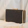 Modische Glitzernde Kette Umhängetasche Clutch Mit Schlossverschluss Für Abendpartys