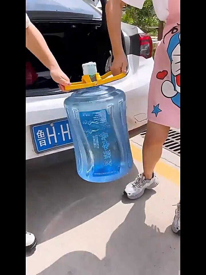 1Pcs PP Material Water Extractor Barrel Purified Mineral Bucket Lifting Device Big Bucket Carrying Ring