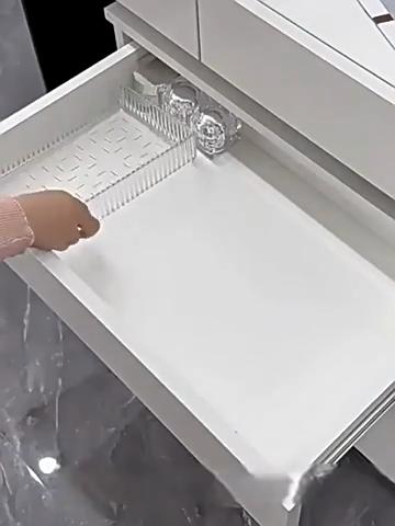 Akrylový Průhledný Multifunkční Organizér na Make-up Set Stolní Úložné Koše Organizéry do Zásuvek Krabice s Více Možnostmi Kombinace