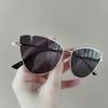 Vintage Cat Eye Frame Sunglasses Women 2025 Luxury Brand Designer Fashion Female Eyewear Retro Trendy Sun Shades for Lady