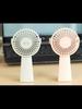 M&G Mini Fan, Desktop Handheld Mini Fan, Portable USB Fan, Summer Quiet Fan Home Office Use, Pink