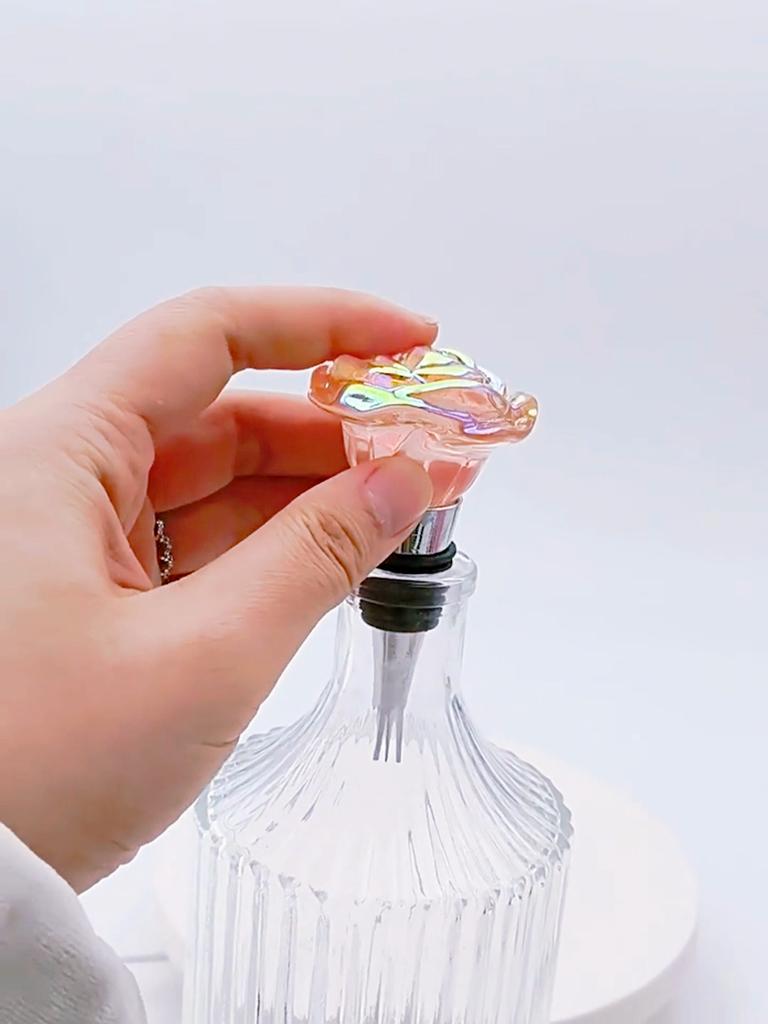 Rose Wine Saver Stopper: Reusable, Fresh-Keeping, Great Gift for Wine Lovers & Wedding Favors
