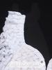 Weird Puss Double Deck Dress Woman Hollow Ruffles Summer Backless Straps Solid Lace Tierred Chic Elegant Party Skinny Vestidos