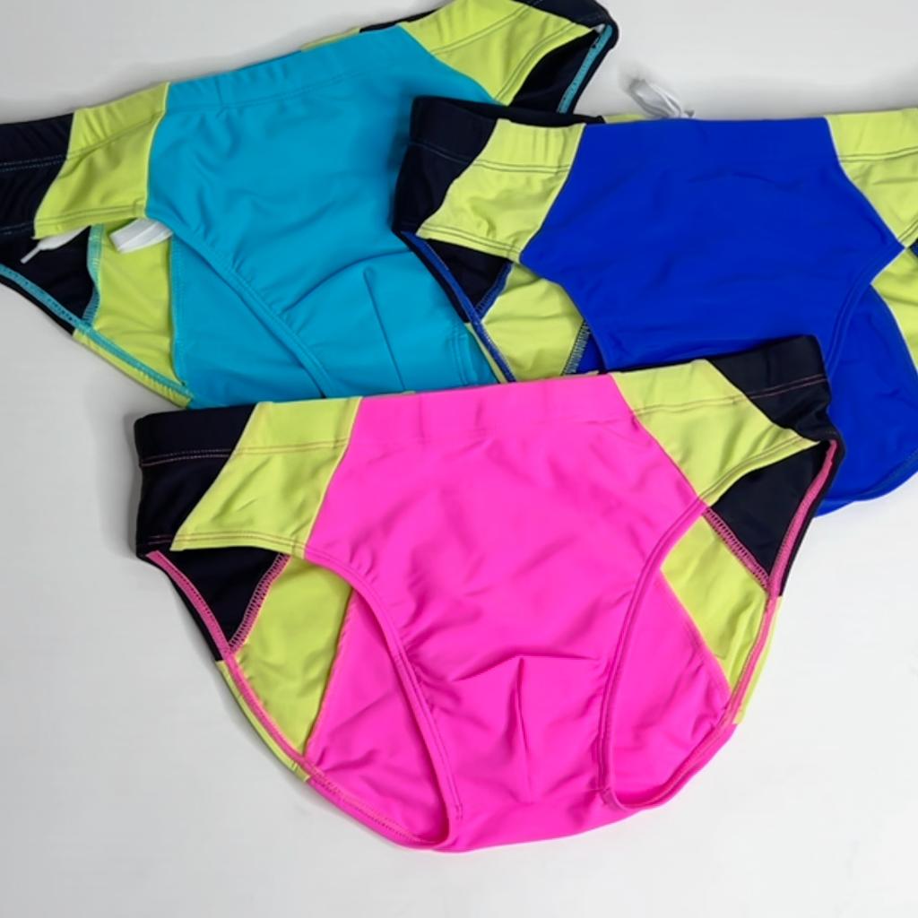 Men's  Fashion Sexy Swim Brief Sexy UXH Brand Swimsuit for Men Surfing Swimwear Beach Shorts