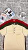 2025 Men's Short Sleeve Polo Shirt Summer Stand Collar Button Pullover Tops Men Fashion Casual Quick Drying Basic Sport T-shirts