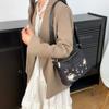 Design Single Casual Floral Crossbody Bag Women Fashion Commuter Small Capacity Tote Bag 2025 Summer Casual Female Shoulder Bags