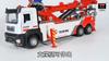 1:32 Scale Car Model Toys Double Hook Clearing Vehicles Metal Diecast Doors Opened Pull Back Sound Light Engineering Trucks for Kids