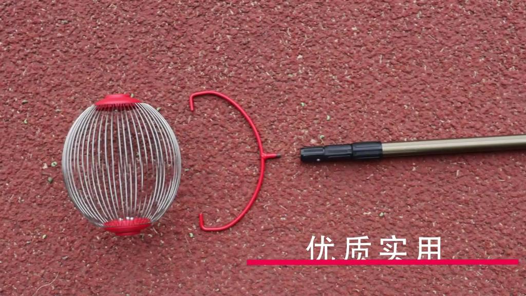 Sběrač ořechů Sběrač ovoce Zahradní rolovací sklízeč ořechů Hlavice sběrače ovoce Kovový nástroj na sběr ovoce Teleskopická tyč