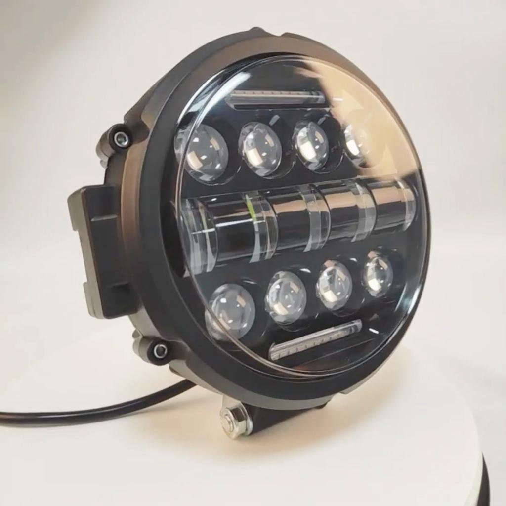 7 Inch 69W Round Spot LED Light High/Low Beam DRL LED Work Driving Lamp Fog Lamp for Truck Jeep Off Road 4WD SUV UTV ATV