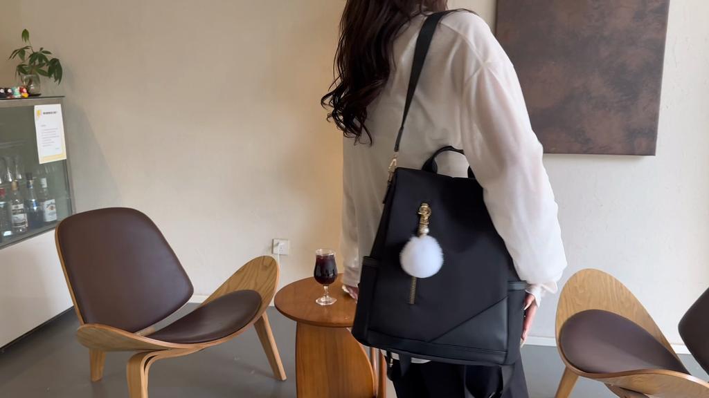 Backpack Women's Oxford Backpack Large Capacity Anti-theft Travel Schoolbag