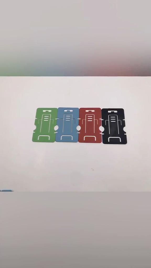 Phone Holder Smartphone Holder   Foldable  -thin Plastic Phone Holder for Cell Phone