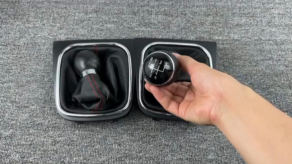 For Volkswagen VW Golf 6 MK6 5 V MK5 Jetta R32 2004-2014 Gear Shift Knob Collar Case