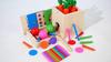 Montessori Sixinone Wooden Puzzle Coin Box With Color Matching For Preschool Learning
