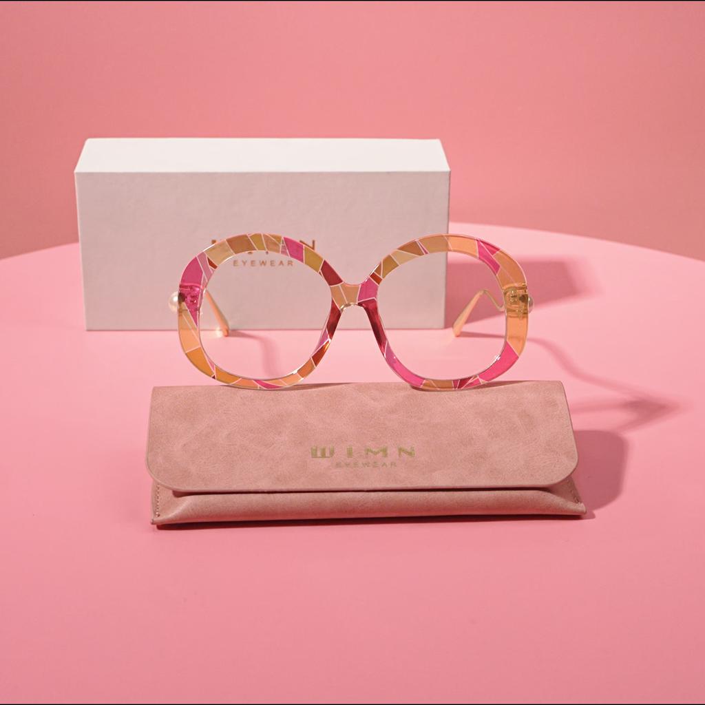 WIMN Classic Round Frame Polarized Sunglasses with Full UV Protection and Contemporary Styling