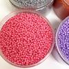 1800 Peças Contas de Acrílico Cor Sólida Redondas Soltas Contas Espaçadoras para Fabricação de Joias DIY Pulseiras Colar
