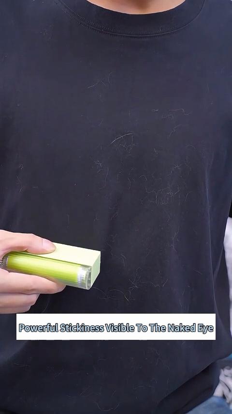 Dopamine Stijl Wasbare Dubbelzijdige Siliconen Harenverwijderaar voor Huisdieren met Stofkap Draagbare Pluisverwijderaar Efficiënt Stof Vacht Verwijderingsgereedschap