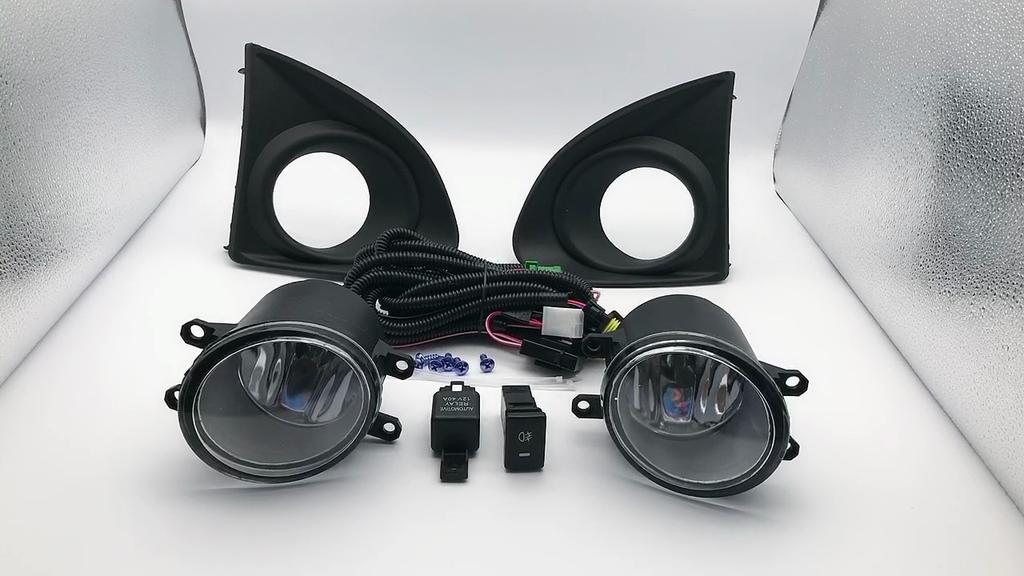 Bumper Fog Lamp Assembly 1 Set Fit for Toyota Corolla Axio Fielder 2013 2014 2015