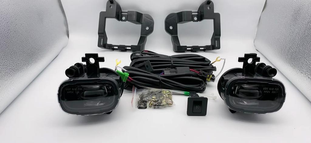 Front Bumper Lamp Daytime Running LED Fog Light Assy With Wiring Harness Kit For Nissan X-trail Frontier Rogue 2021 2022 2023