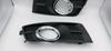 Car Front Fog Light Cover Lower Bumper Foglight Hole Grilles Bezel Fit For Cadillac SRX 2010 2011 2012 2013 2014 2015 2016