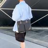 Canvas Shoulder Bag Men's Travel Handbag