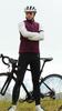 Wosawe Giacca a vento da ciclismo da uomo gilet da bicicletta giacca da ciclismo senza maniche gilet riflettente sport all'aria aperta top da corsa
