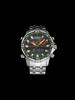 Fashion Golden Men Watch Multi-functional Quartz Wrist Watches Quartz Analog + LED Digital Movement Waterproof Steel Strap