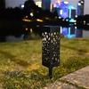 Solar Garden Light Waterproof Outdoor Lawn Lamp Garden Solar Spotlight Pathway Landscape Solar Underground Light Decor Street