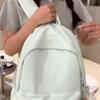 Student Schoolbag Solid Color Campus Backpack Women Large Capacity Backpack