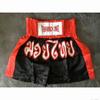 Muay Thai Thai Kick Boxing Kid Children Shorts Fight MMA Elastic Wrist Training Martial Art Satin 5