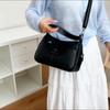 Ladies Soft PU Hobo Bag Adjustable Strap Casual Versatile Crossbody Shoulder Purse Handbag