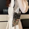 Vintage Butterfly Printing Denim Bag Crossbody Bag